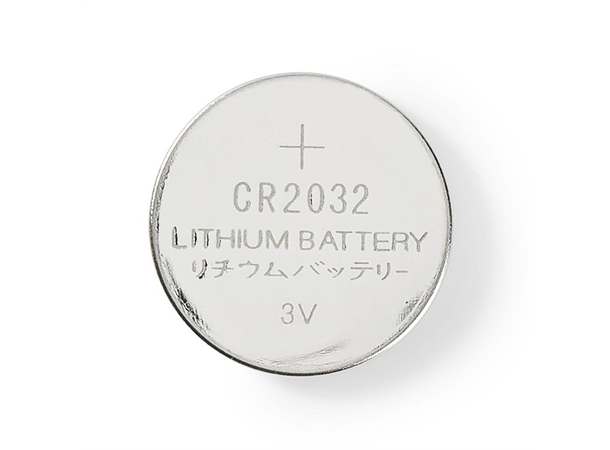 Nedis CR2032 knappcellebatteri 3V Lithium, 5pk