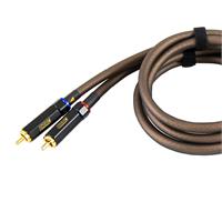 4Connect RCA signalkabel Stage 5 1,5 Meter, Quad-skjermet, Twisted, OFC