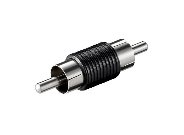 Ampire Skjøtestykke for videokabel RCA (m) - RCA (m) 