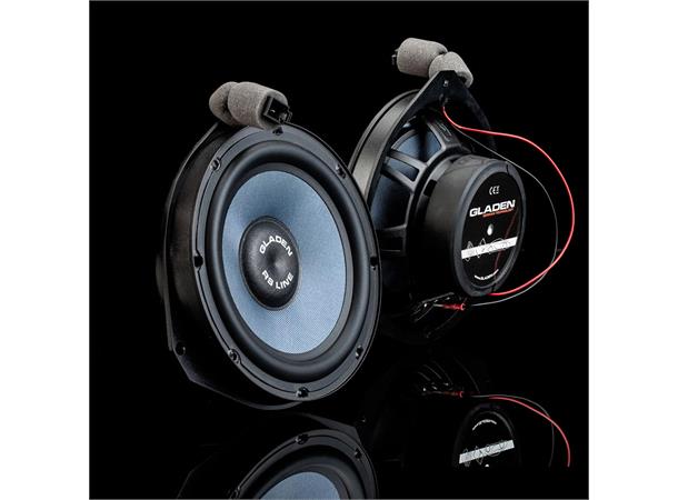 GLADEN ONE 165 DUCATO MK2 komponentsett Høyttalersett til Fiat Ducato, med REMI 