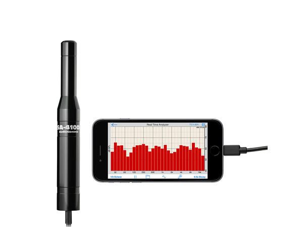 AudioControl SA-4100I iOS målemikrofon, RTA, 