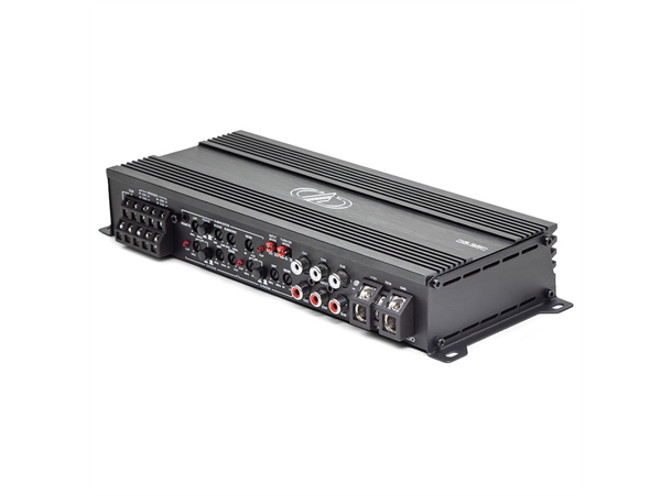 DD Audio D5.350 4-kanalsf orsterker 4 x 140W RMS i 2 Ohm + 350W RMS i 1 Ohm 