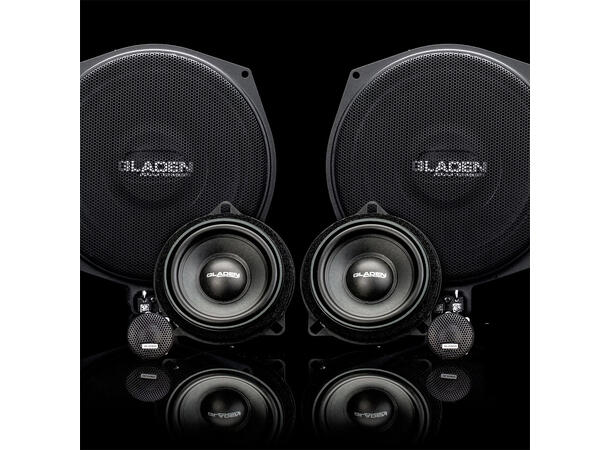 GLADEN ONE 202 BMW Høyttalersett høyttalersett til BMW 