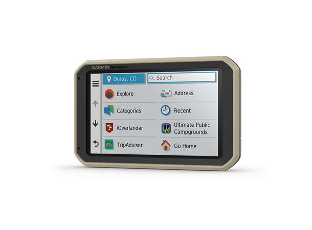 Garmin Overlander™ 7", tilpasset offroad, WIFI, BT ++ 