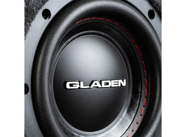 Gladen RSX 065 VB-CU Subwoofer i kasse 6,5" i portet-kasse, 250W RMS, 4 Ohm 