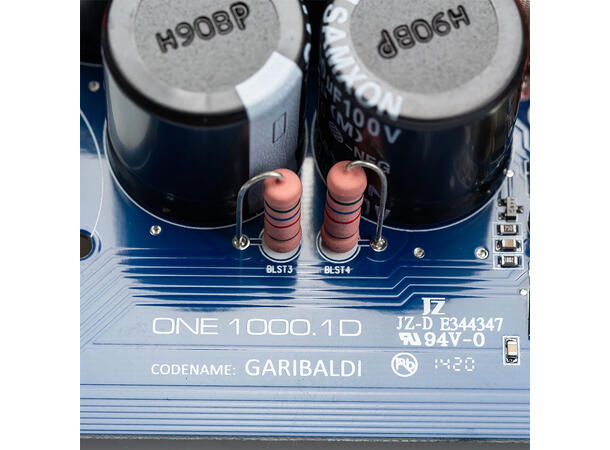 MOSCONI ONE 1000.1D ONE-Serien, 1000W i 2 Ohm 