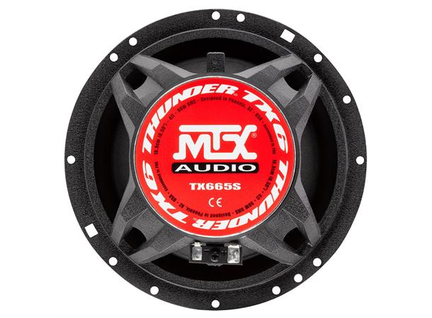 MTX Audio TX665S - komponentsett 6,5" 28mm Silkedome 90/360W 4ohm
