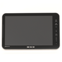 MXN 10-TVI 10,1" 3-kanals monitor HD 12/24V, opptil 3 kamera, HD