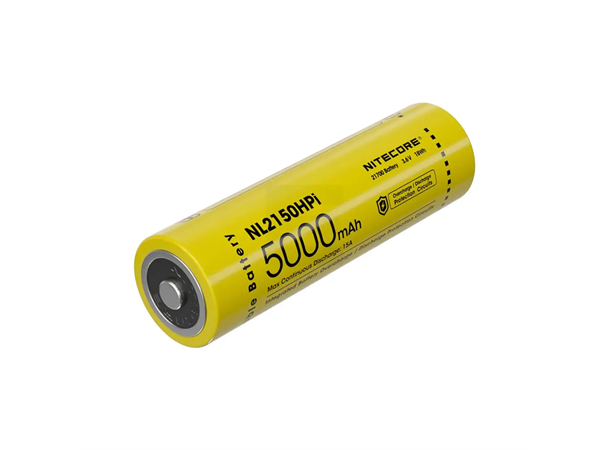 Nitecore 21700 batteri 5000 mAh, oppladbart Li-Ion