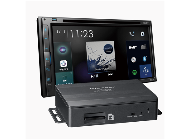 Pioneer AVH-Z5200DAB inkl navigasjon NAVI, CD/DVD, BT, DAB, USB, AUX ++