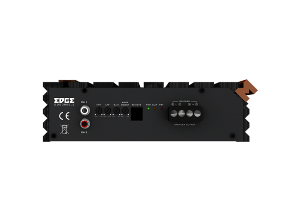 Edge EDS3000.1FD-E0  monoforsterker 1x3300W RMS, 1 Ohm, SPL, Kl.D