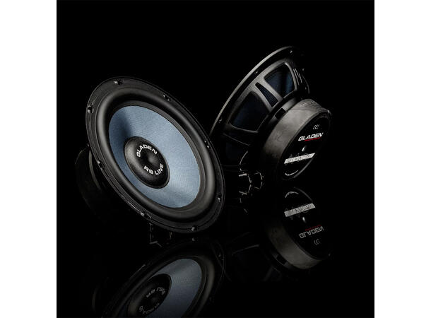 Gladen RS-165 SPEED G2 6,5" komponentset 6.5", 90W RMS, RS-serien 