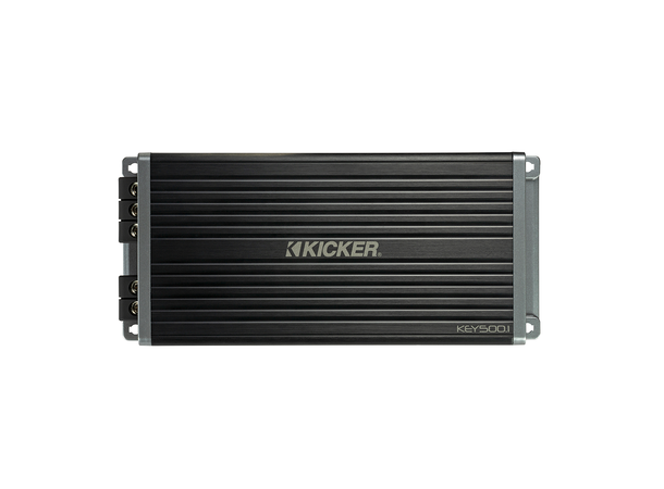 Kicker KEY500.1 Smart forsterker Monoblokk, Auto-EQ/Prosessor 