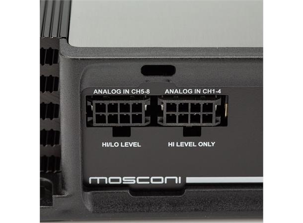 MOSCONI PICO 8|10 DSP 8-kanals forsterker, 10-kanals DSP, 600W