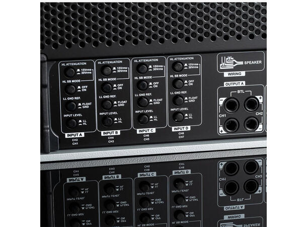 Mosconi PRO 8|30 DSP 8-kanals forsterker 8-kanals forsterker, 12-kanals DSP 