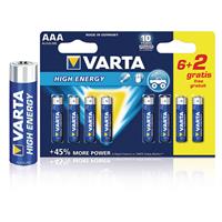 Varta LR03 / AAA batterier 8pk