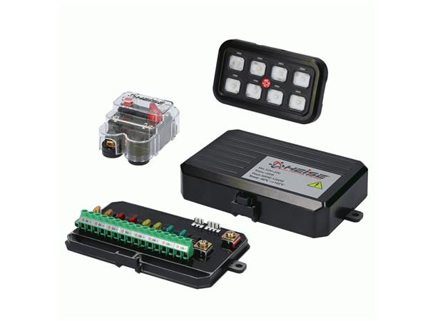 Heise HE-SWP8 Switchpanel 8-kanals switchpanel, 12/24V 