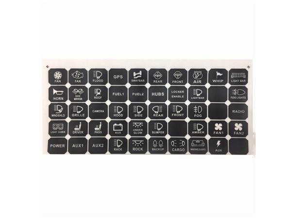 Heise HE-SWP8 Switchpanel 8-kanals switchpanel, 12/24V 