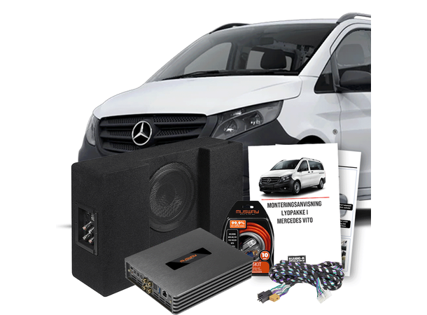 Lydpakke til Vito W447 Facelift Mercedes Vito W447 Facelift 2020 ->