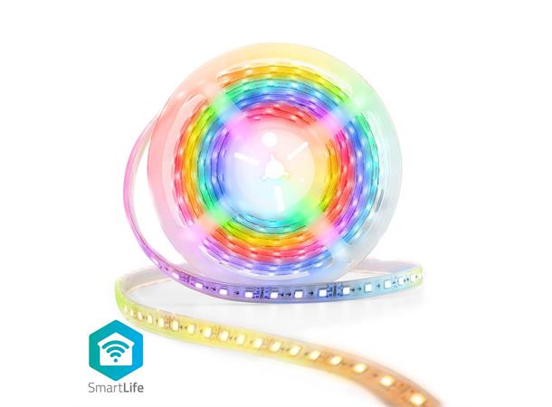 Nedis SmartLife WIFI LED-Stripe 230V, WIFI, 5m, Multicolor