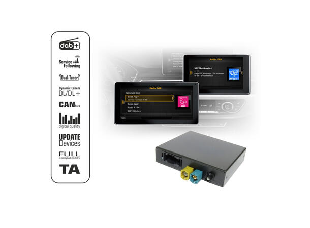 norDAB ND422 DAB+ adapter Audi m/MIB/MIB2 