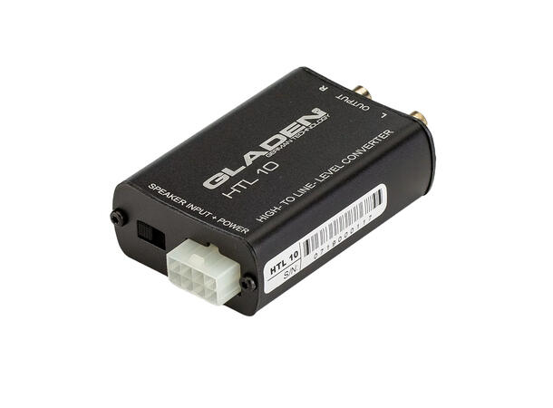 Gladen HTL10 høy-lav nivå adapter 2-kanals, Auto-remote 