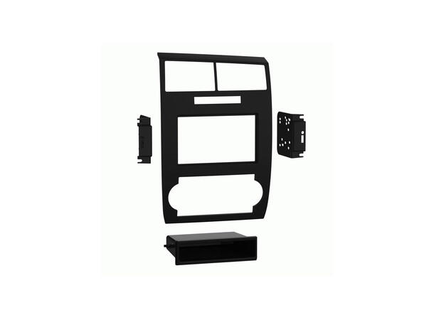Metra 1-DIN/2-DIN monteringsramme Sort Charger/Magnum (2005 - 2007) u/Navi 