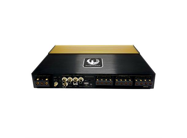 Phoenix Gold ZQA6.8 6-kanals forst.m/DSP 6x130W RMS i 2 Ohm. Med DSP