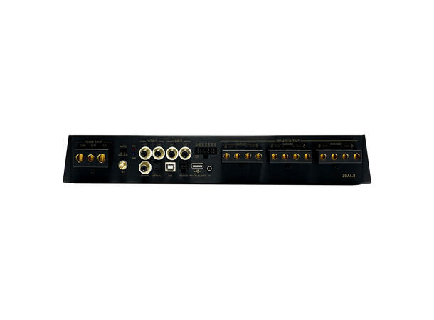Phoenix Gold ZQA6.8 6-kanals forst.m/DSP 6x130W RMS i 2 Ohm. Med DSP