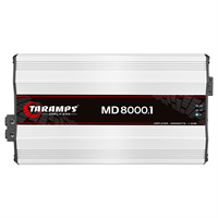 Taramps MD 8000.1-1 SPL monoforsterker MD-Line, 8000W RMS, 1 Ohm