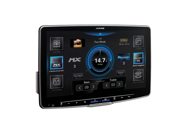 Alpine iLX-F115D Halo 11 11" floating,DAB+, CarPlay, Android Auto