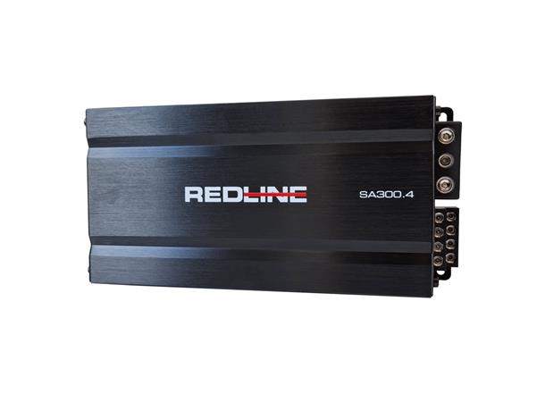 DD Audio SA300.4 4-kanals forsterker 4 x 75W RMS i 2 Ohm, Klasse D. 