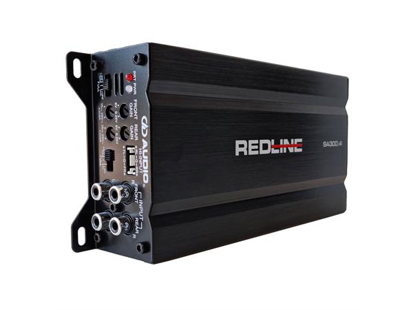 DD Audio SA300.4 4-kanals forsterker 4 x 75W RMS i 2 Ohm, Klasse D. 