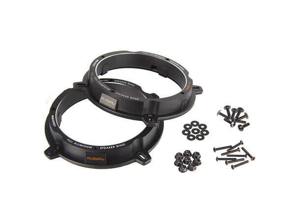 Høyttaleradaptere aluminium (6,5") 6,5" - Hyundai/Kia 2010-> 