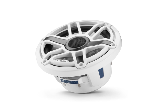 JL Audio M6-770X-S-GwGw-i høyttaler LED 7,7" hvit sportsgrill, LED 