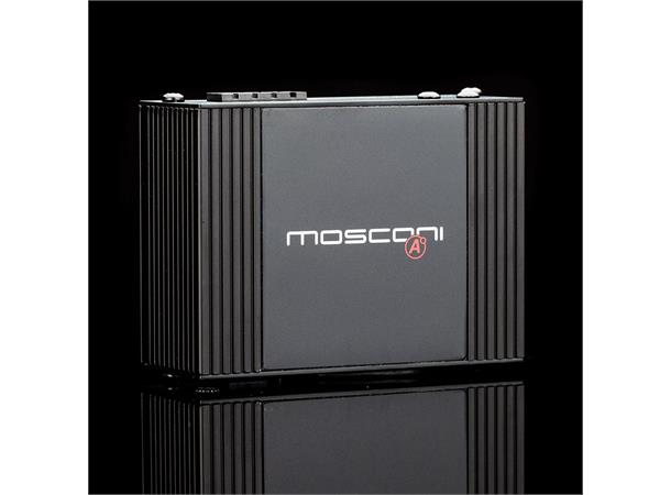MOSCONI ATOMO 2 forsterker 24 Volt 2x110W RMS i 2 Ohm, 24 Volt 