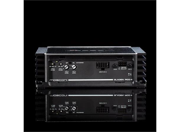 MOSCONI PICO 4. 4-kanals forsterker 4-kanals forsterker, 480W 
