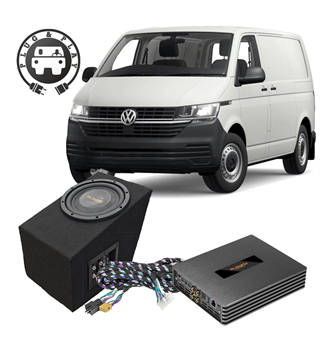 Plug &amp; Play pakke til VW T6.1 (3-seter) Volkswagen T6.1 (3-seter) lydpakke