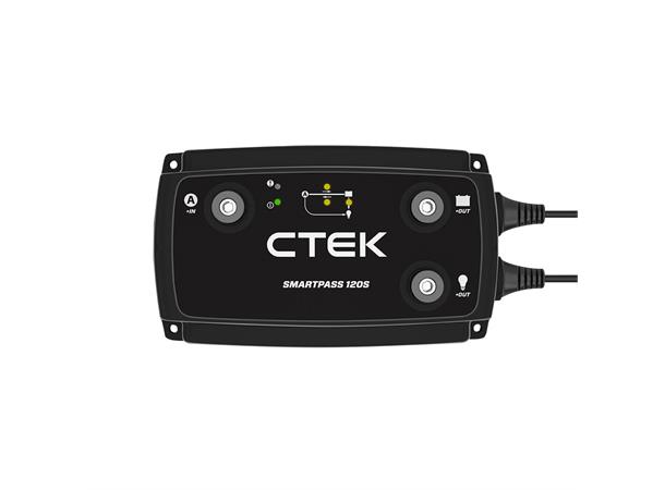CTEK SmartPass 120S Batteri isolator