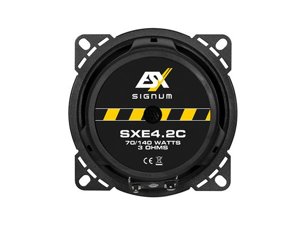 ESX SXE4.2C. 4" komponentsett 4", 70W RMS, Signum-serien