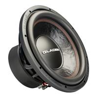 Gladen RSX 12. 12" Subwoofer 12", 500W RMS, 4 Ohm