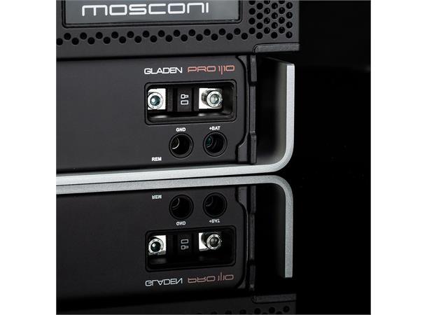 Mosconi PRO 1|10. Monoforsterker 975 Watt i 2 Ohm, Klasse D