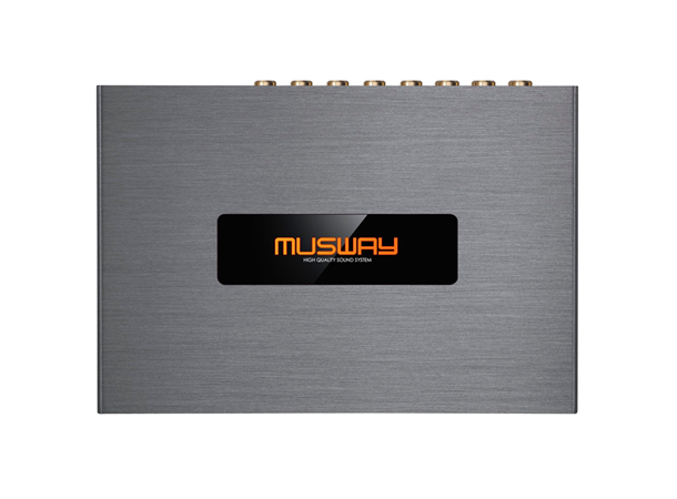 Musway DSP68 Prosessor 6 kanaler inn, 8 kanaler ut.