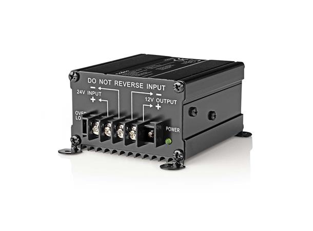 Nedis strømomformer 10A 24V -> 12V DC-DC 