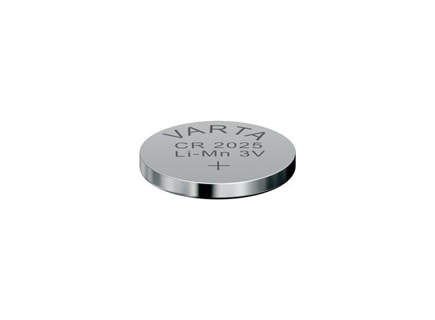 Varta CR2025 knappcellebatteri 3V Lithium
