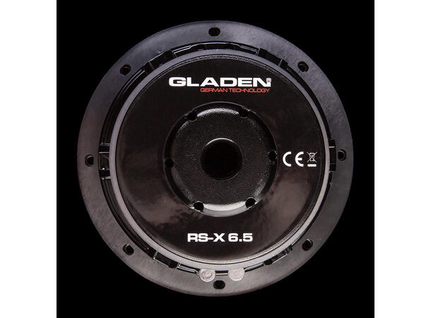 Gladen RS-X 6.5 6,5" Subwoofer 6,5", 250W RMS, 4 Ohm 