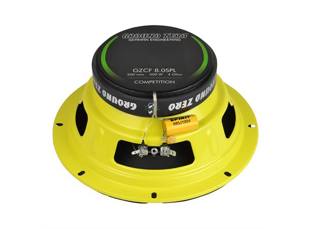 Ground Zero GZCF 8.0SPL 8" høyttalere 150W RMS, 94 dB, Pris per par 