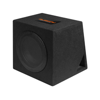 Musway MR108Q 8" subwoofer i kasse 200W RMS, 2x2 Ohm