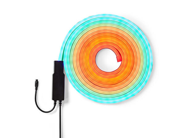Nedis SmartLife WIFI LED-Stripe neon 230V, WIFI, 5m, Multicolor Neon, IP44