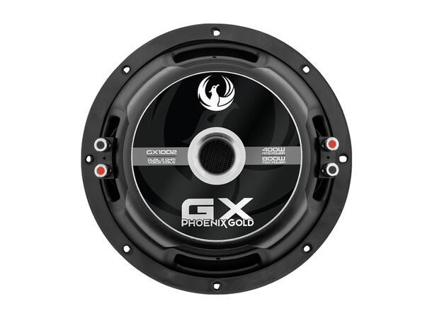 Phoenix Gold GX10D2 10" subwoofer 400W RMS, 2x2 Ohm